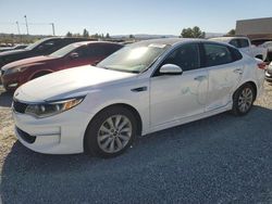 Salvage cars for sale at Mentone, CA auction: 2016 KIA Optima EX