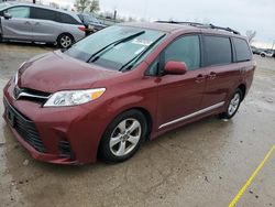 2018 Toyota Sienna LE en venta en Pekin, IL