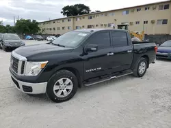 Nissan salvage cars for sale: 2018 Nissan Titan S