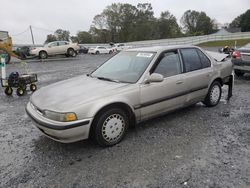 Honda salvage cars for sale: 1991 Honda Accord LX