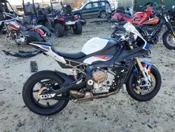 Salvage motorcycles for sale at Candia, NH auction: 2022 BMW S 1000 RR