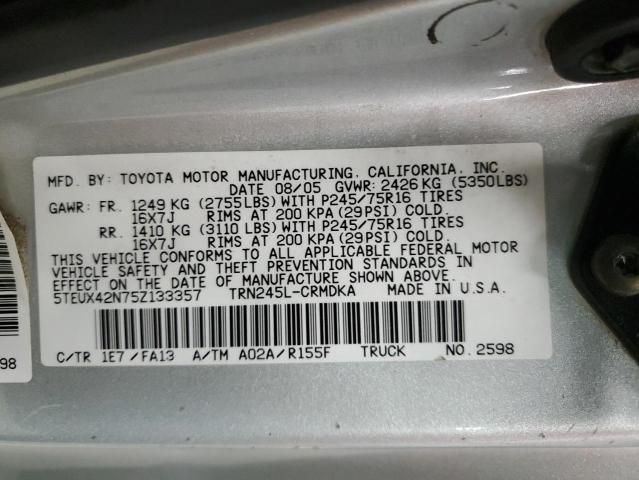 2005 Toyota Tacoma Access Cab