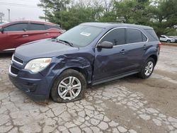 Salvage cars for sale at Lexington, KY auction: 2014 Chevrolet Equinox LS