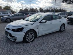 Salvage cars for sale at Columbus, OH auction: 2016 Chevrolet Malibu LT