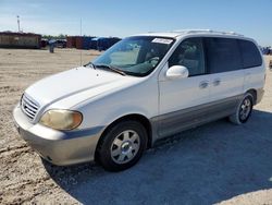 KIA Sedona ex salvage cars for sale: 2002 KIA Sedona EX