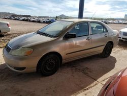 Toyota salvage cars for sale: 2005 Toyota Corolla CE