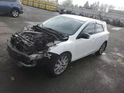 Salvage cars for sale at Woodburn, OR auction: 2013 Mazda Speed 3