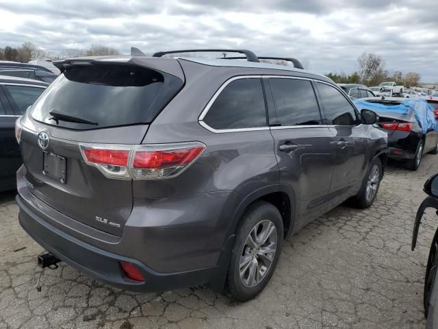 2015 Toyota Highlander XLE