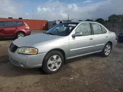 Salvage cars for sale at Homestead, FL auction: 2004 Nissan Sentra 1.8