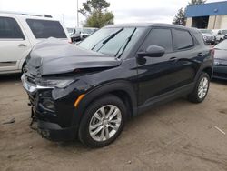 Salvage cars for sale from Copart Woodhaven, MI: 2023 Chevrolet Trailblazer LS