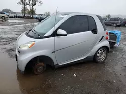 Salvage cars for sale at San Martin, CA auction: 2008 Smart Fortwo Pure