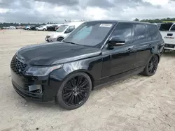 Salvage cars for sale at Houston, TX auction: 2021 Land Rover Range Rover HSE Westminster Edition