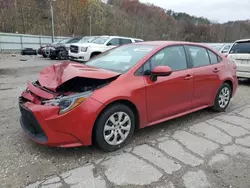 2021 Toyota Corolla LE en venta en Hurricane, WV