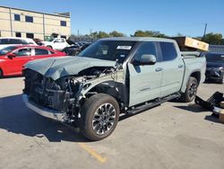 Salvage cars for sale at Wilmer, TX auction: 2024 Toyota Tundra Crewmax Limited