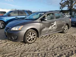 Salvage cars for sale from Copart Riverview, FL: 2015 Nissan Sentra S