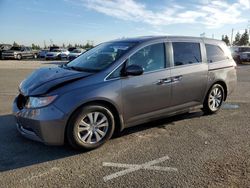 Honda salvage cars for sale: 2016 Honda Odyssey EXL