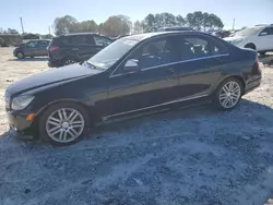 Vehiculos salvage en venta de Copart Loganville, GA: 2009 Mercedes-Benz C300