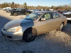 2006 Honda Accord EX en venta en Candia, NH