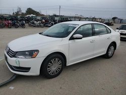 Volkswagen salvage cars for sale: 2015 Volkswagen Passat S