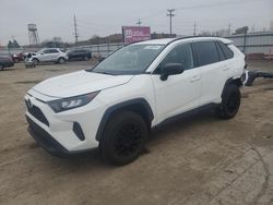 Salvage cars for sale at Chicago Heights, IL auction: 2019 Toyota Rav4 LE