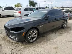 Salvage cars for sale at Los Angeles, CA auction: 2016 BMW 528 I