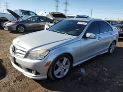 Salvage cars for sale at Elgin, IL auction: 2010 Mercedes-Benz C 300 4matic