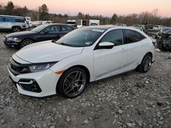 Salvage cars for sale at Candia, NH auction: 2021 Honda Civic Sport