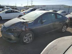 Honda salvage cars for sale: 2013 Honda Civic LX