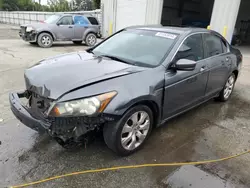 Salvage cars for sale at Savannah, GA auction: 2009 Honda Accord EX