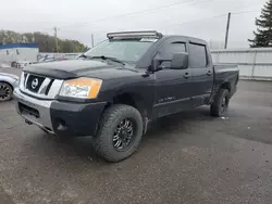 Salvage trucks for sale at Ham Lake, MN auction: 2014 Nissan Titan S