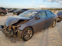 Salvage cars for sale at Houston, TX auction: 2016 Toyota Camry LE