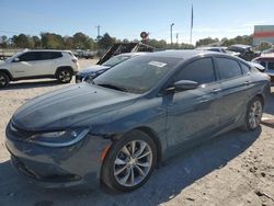 Salvage cars for sale at Montgomery, AL auction: 2015 Chrysler 200 S