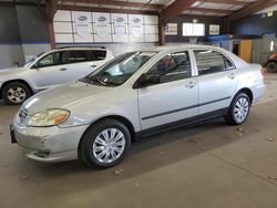 2003 Toyota Corolla CE en venta en East Granby, CT