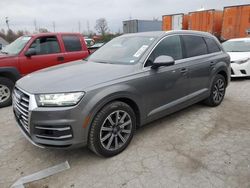 Salvage cars for sale at Bridgeton, MO auction: 2017 Audi Q7 Premium Plus