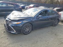 Toyota Camry xle salvage cars for sale: 2021 Toyota Camry XLE