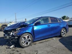 KIA Forte salvage cars for sale: 2019 KIA Forte FE