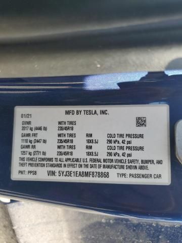 2021 Tesla Model 3