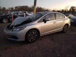 Honda Civic Vehiculos salvage en venta: 2015 Honda Civic EX