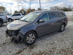 Salvage cars for sale at Columbus, OH auction: 2016 Honda Odyssey EXL