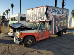 Salvage trucks for sale at Van Nuys, CA auction: 1993 GMC Sierra C3500