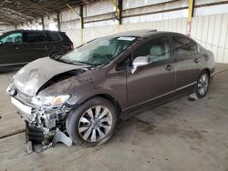 Salvage cars for sale at Phoenix, AZ auction: 2010 Honda Civic EXL