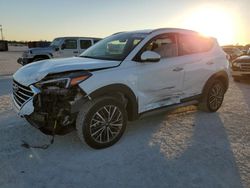 Salvage cars for sale at Arcadia, FL auction: 2021 Hyundai Tucson Limited