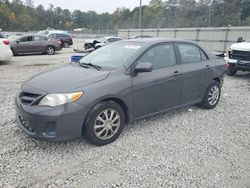 Salvage cars for sale at Ellenwood, GA auction: 2011 Toyota Corolla Base