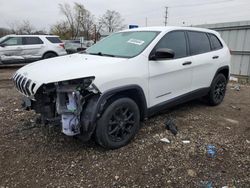 Salvage cars for sale at Chicago Heights, IL auction: 2016 Jeep Cherokee Sport