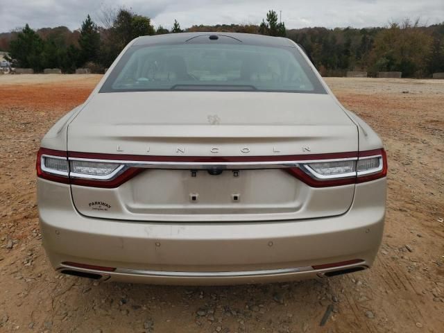 2017 Lincoln Continental Reserve