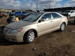 Salvage cars for sale at Colorado Springs, CO auction: 2008 Toyota Camry LE