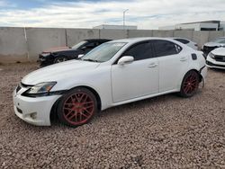 Salvage cars for sale from Copart Phoenix, AZ: 2010 Lexus IS 250