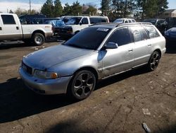 Salvage cars for sale at Denver, CO auction: 1999 Audi A4 1.8T Avant Quattro