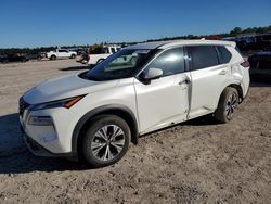 Salvage cars for sale at Houston, TX auction: 2021 Nissan Rogue SV