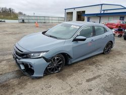 Salvage cars for sale at Mcfarland, WI auction: 2021 Honda Civic EX